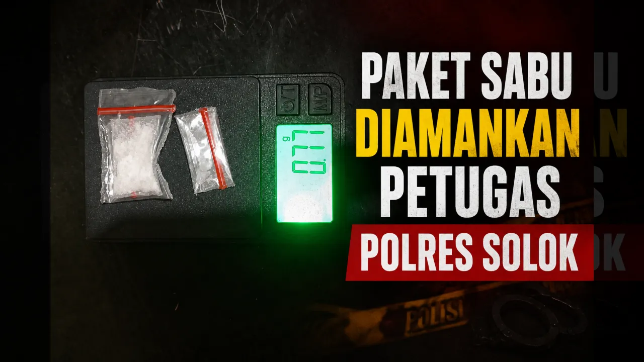  Dini Hari di Selayo, Dua Paket Diduga Sabu Mengantar Rafa ke Balik Jeruji